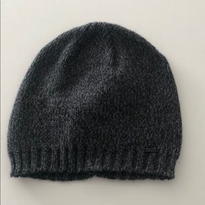 Express dark grey knit beanie